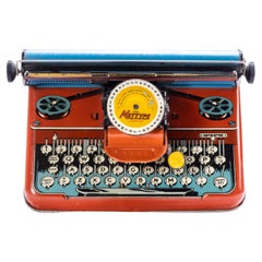 Vintage 1950's Original Mettype Typewriter - Boxed