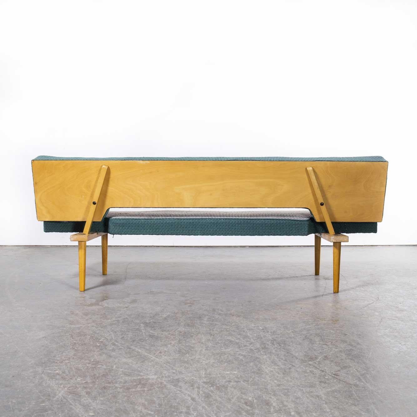 Fabric 1950's Original Mid Century Sofa - Daybed By Miroslav Navratil - Interieur Praha