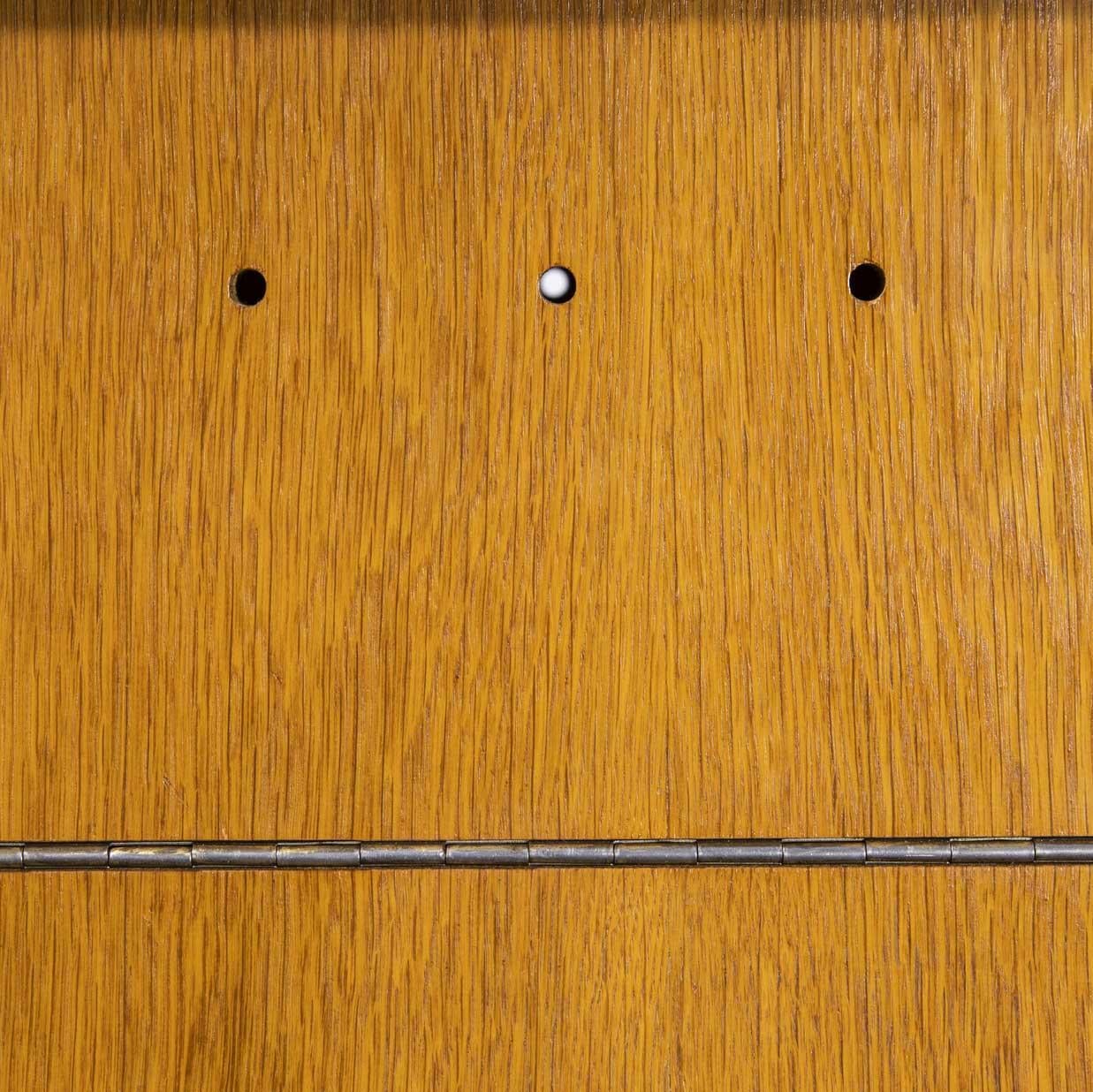 1950's Original Oak Blanket Box, Small Cabinet by Tatra Pravenec For Sale 2