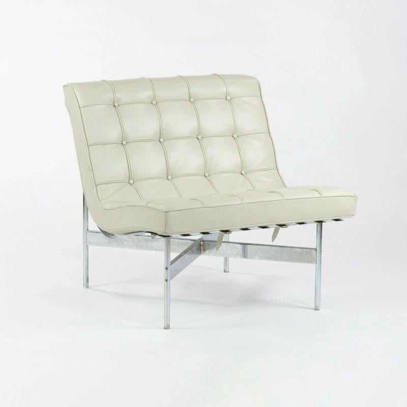 Modern 1950s Original Pair Lounge Chairs 5-LC Lounge Chairs Katavolos Estelle Laverne For Sale