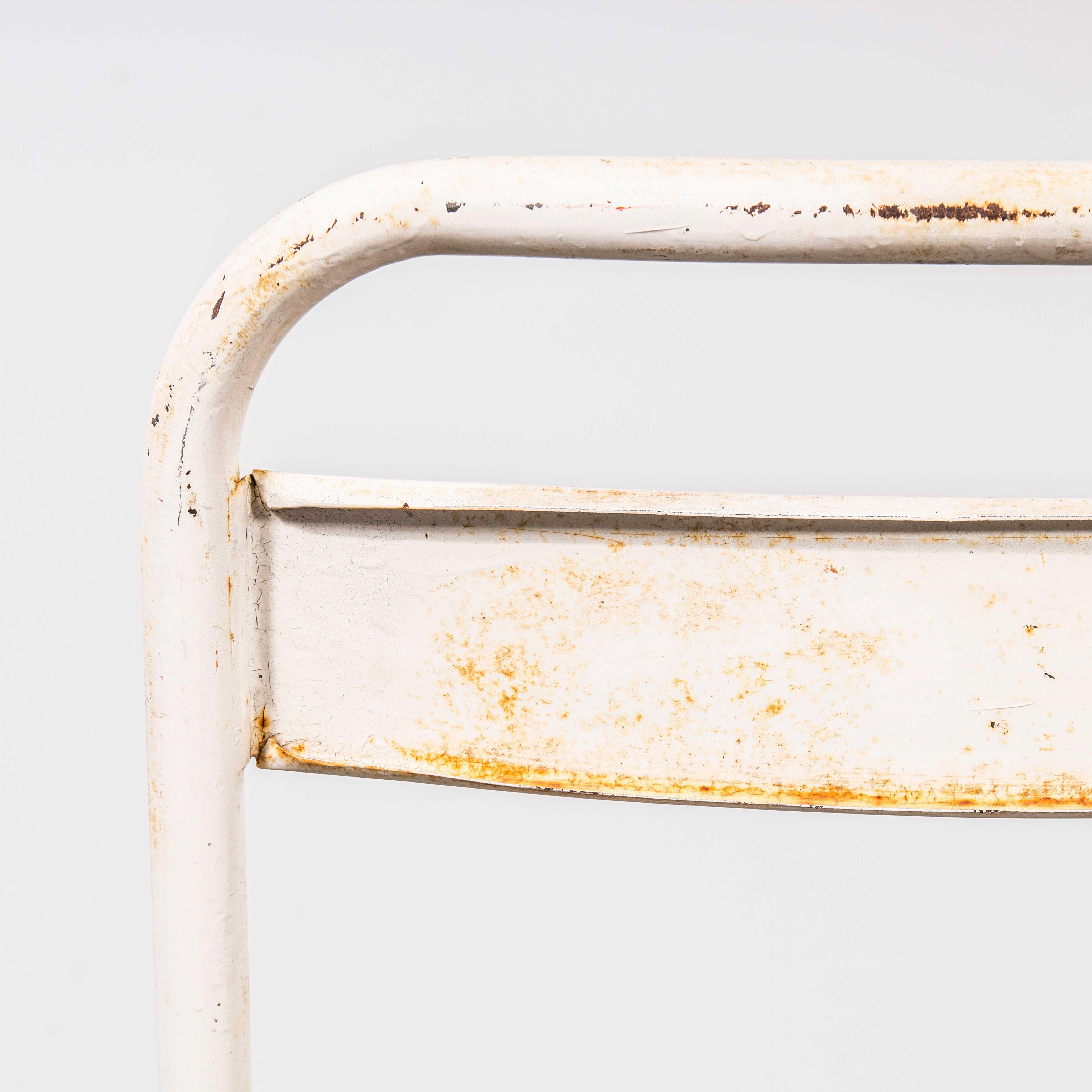 1950's Original T1 French Outdoor Chairs By Tolix - Set Of Four 5