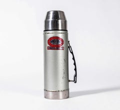1950's Original Vintage Metal Flask