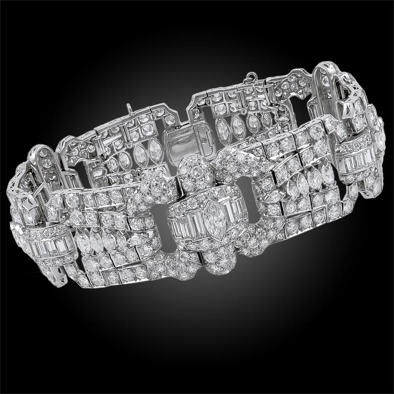 1950s Oscar Heyman Diamond Bracelet 1