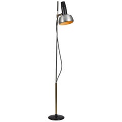 Modèle de lampadaire Oscar Torlasco des années 1950 pour Lumi