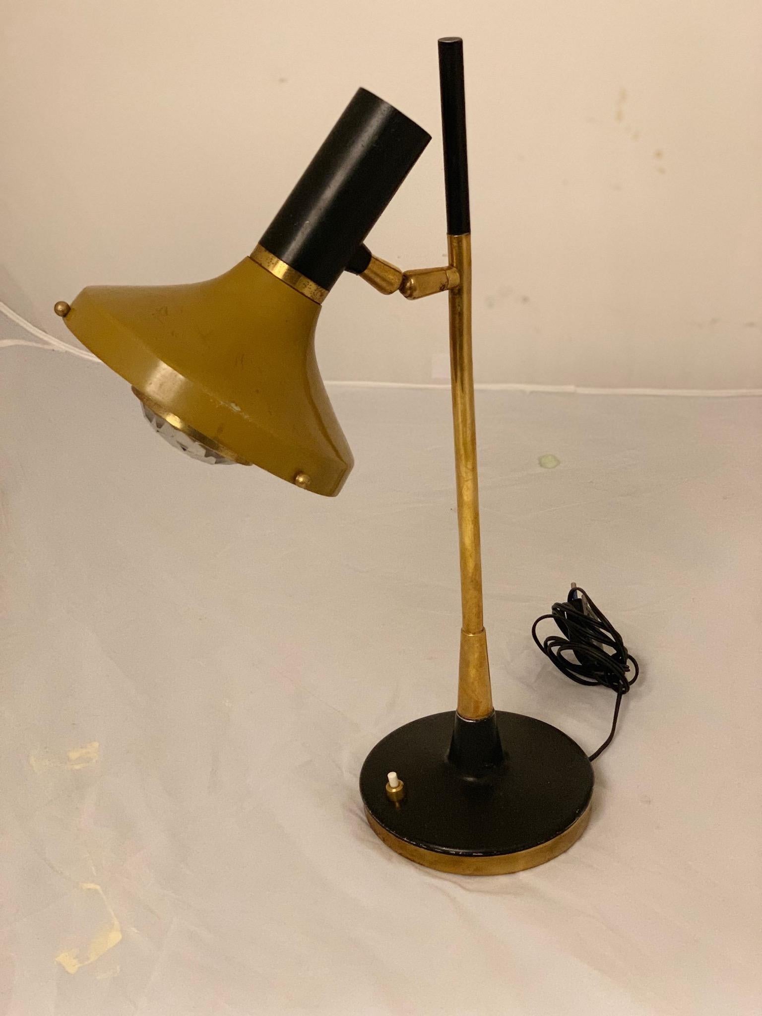 Italian 1950s Oscar Torlasco Table Lamp Model 553 for Lumi