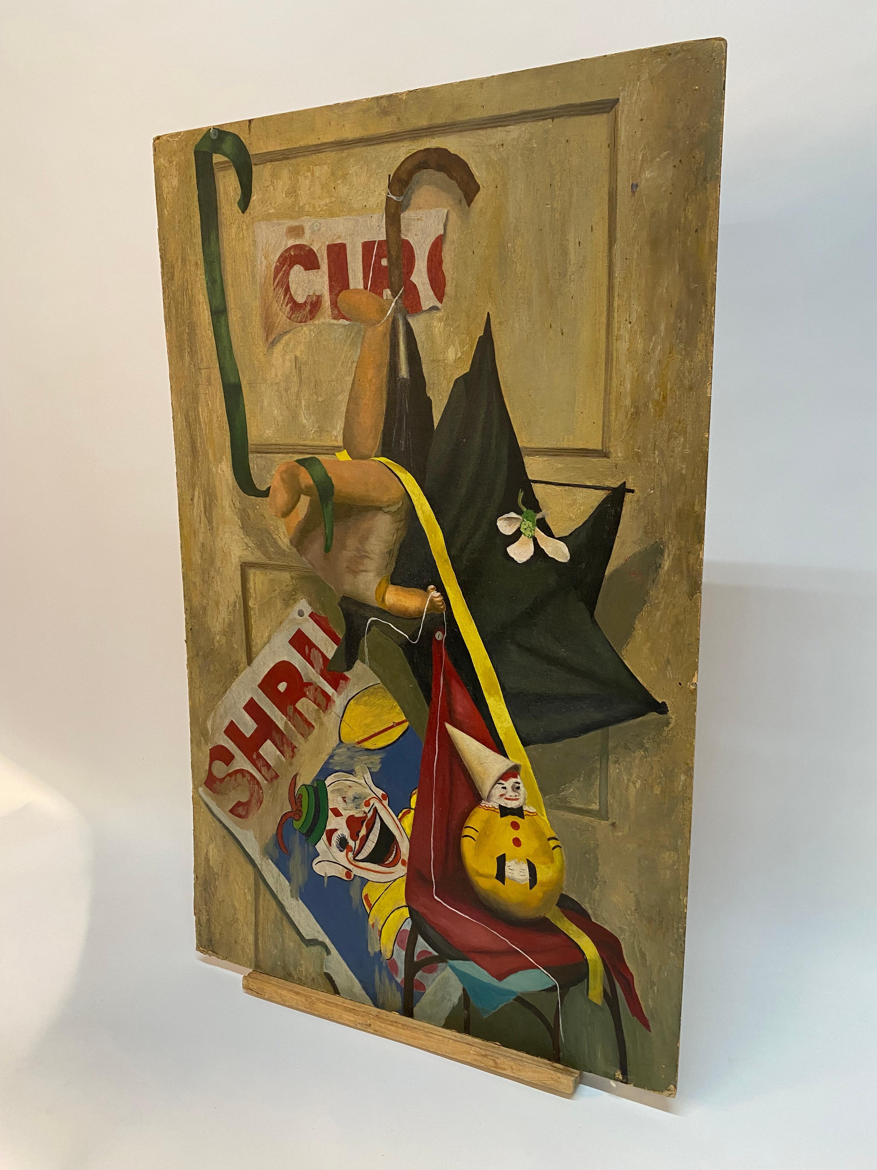 1950er Jahre Outsider Art Stillleben Gemälde (amerikanisch) im Angebot