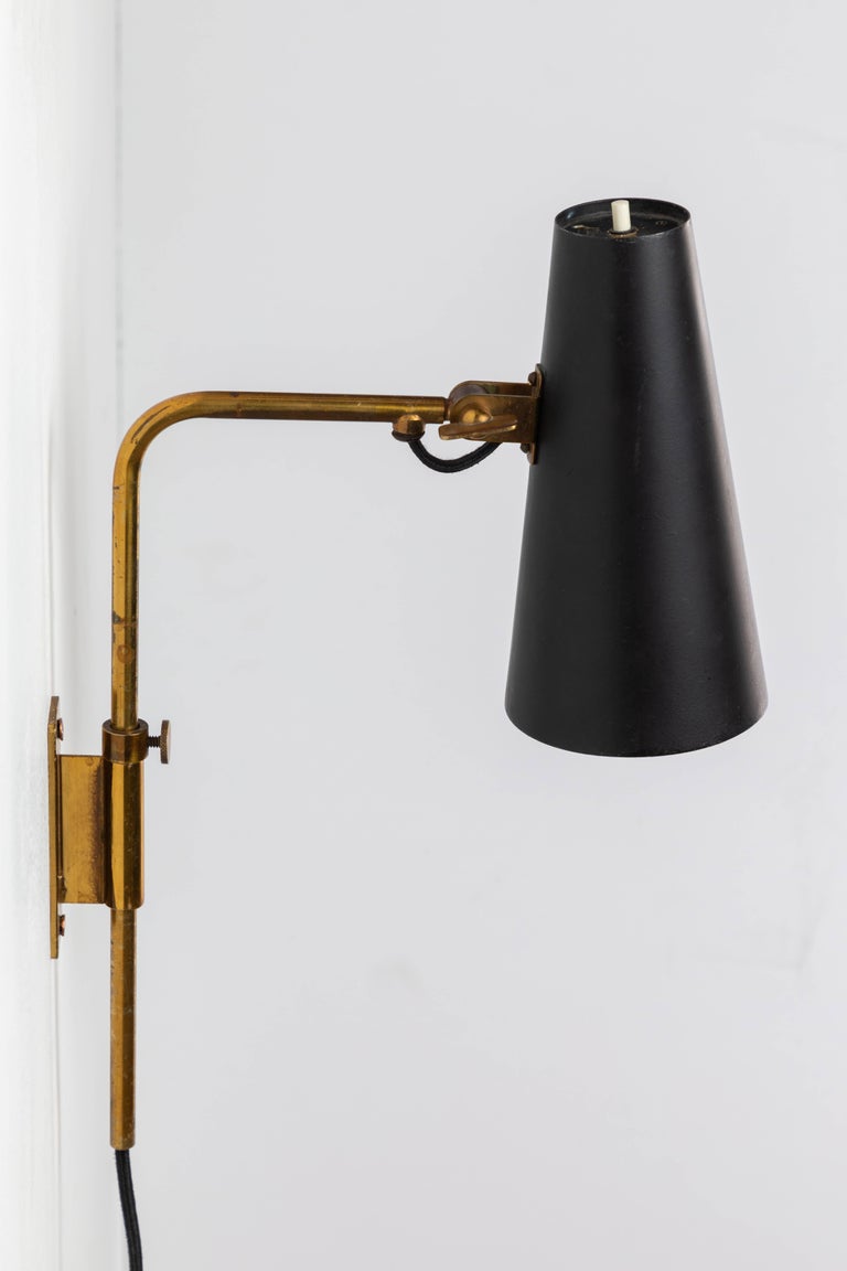 1950s Paavo Tynell '9459' Wall Lamp for Idman Oy at 1stdibs