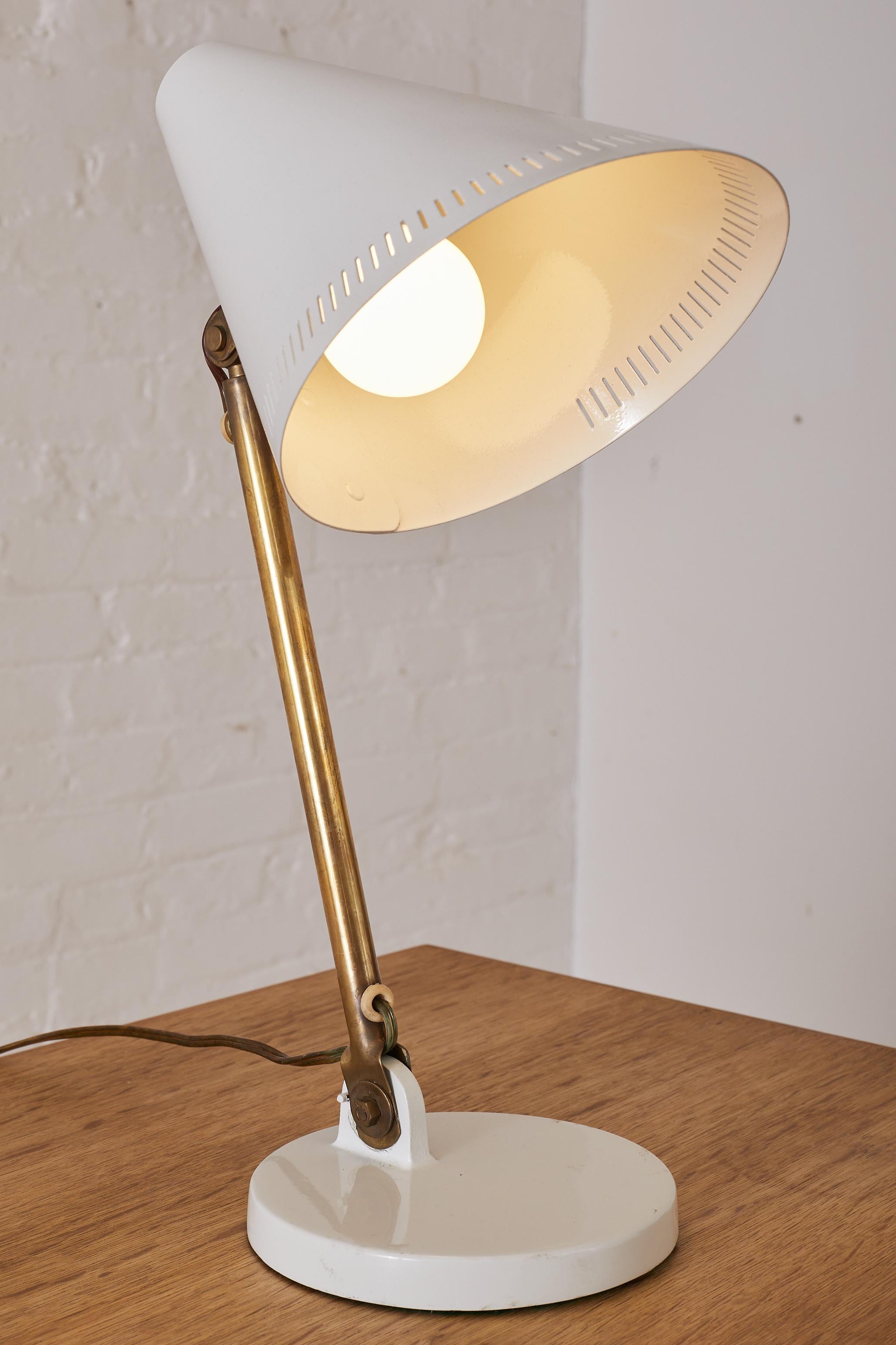 1950's Paavo Tynell for Taito Oy Desk Lamp For Sale 1