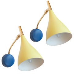 1950s Pair of Adjustable Cosack Leuchten Sconces 1950s Pair of Adjustable Cosack Leuchten Sconces