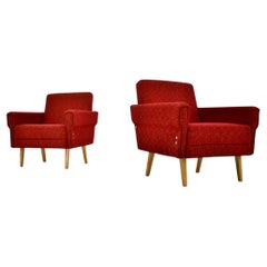 1950s Pair of Armchair, Czechoslovakia