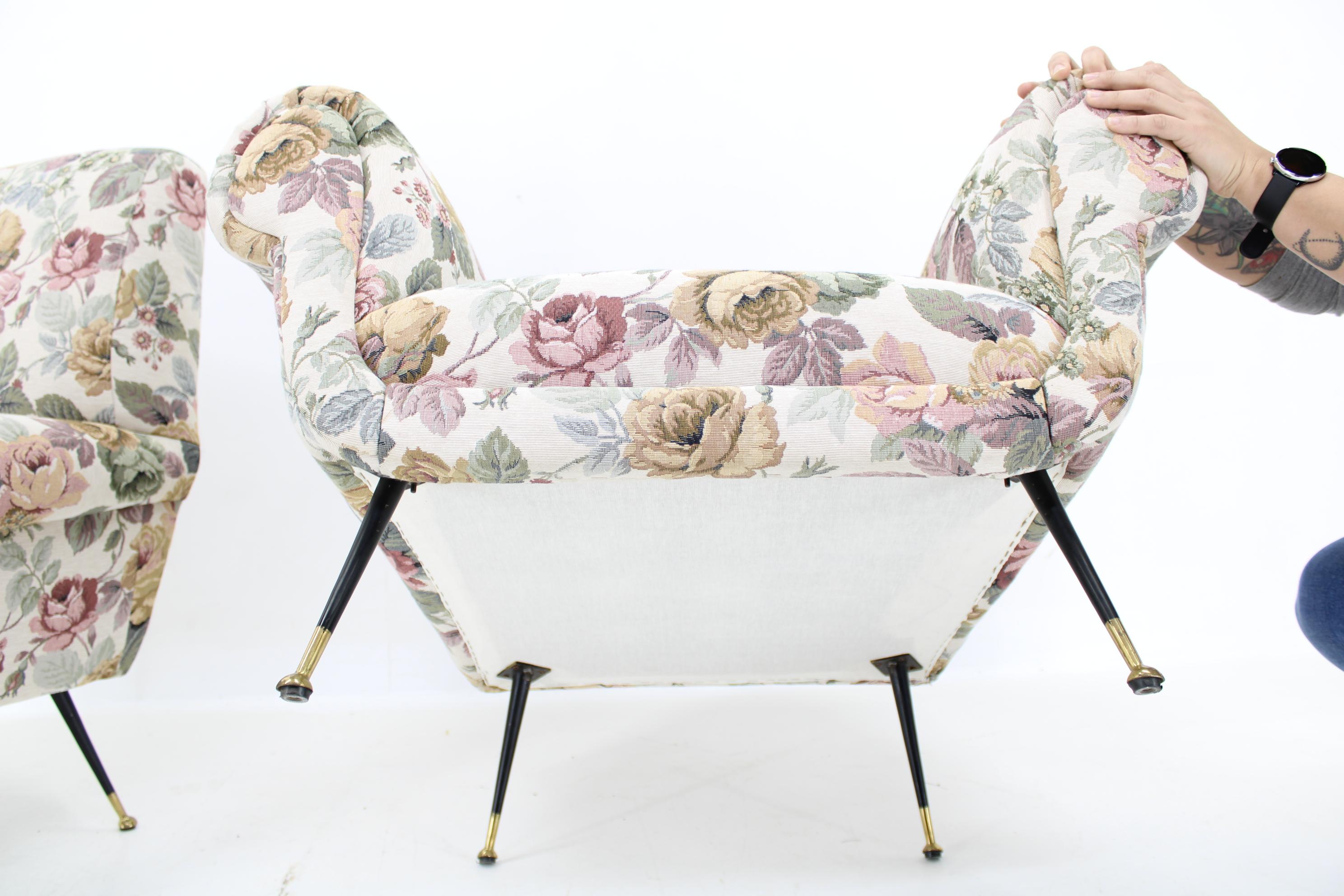 1950s Pair of Armchair, Italy For Sale 6
