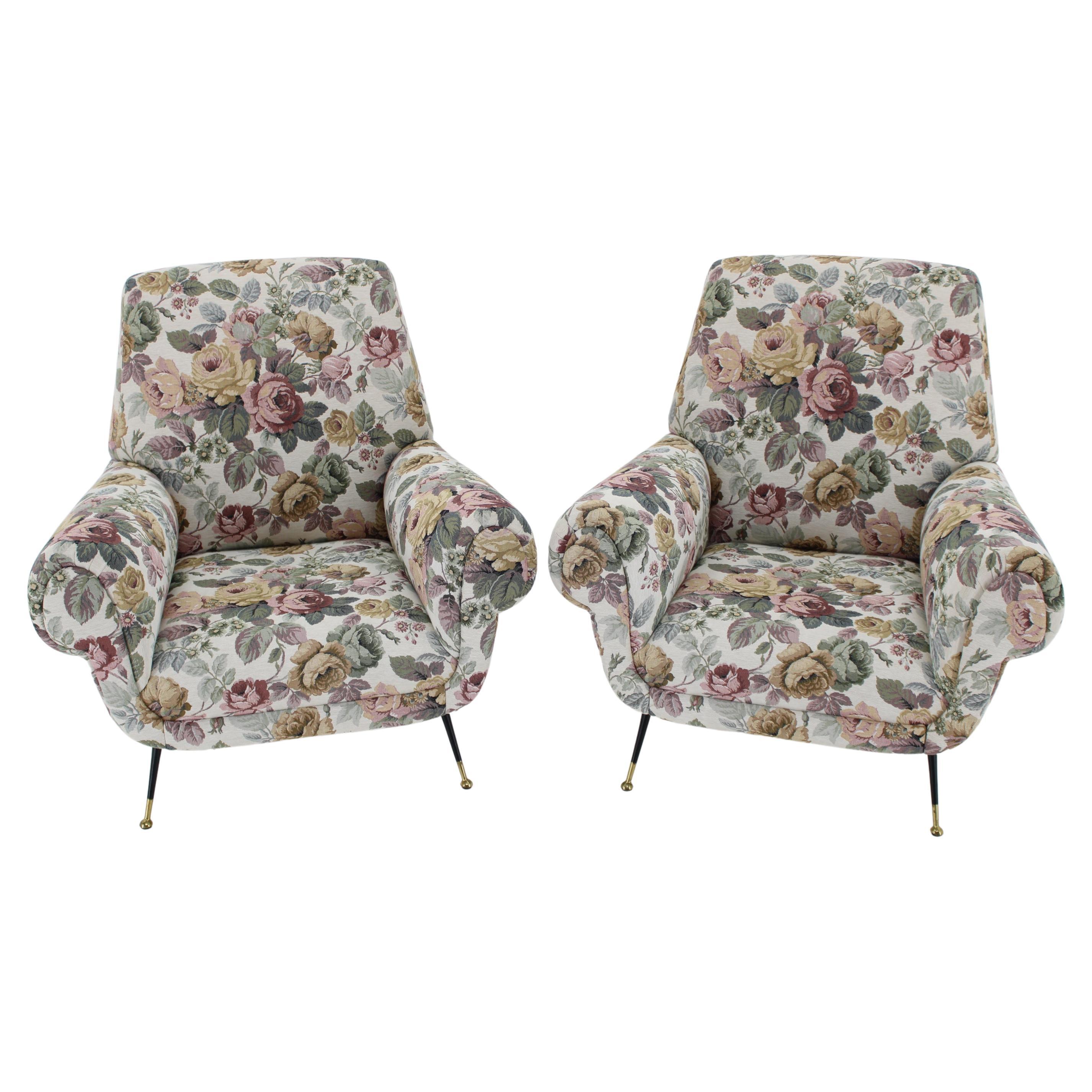 1950s Pair of Armchair, Italy For Sale