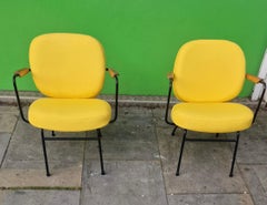 1950s pair of armchairs attributed to W H Gispen Kembo