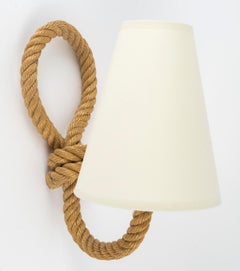 Coppia di lampade a corda Audoux e Minet degli anni '50