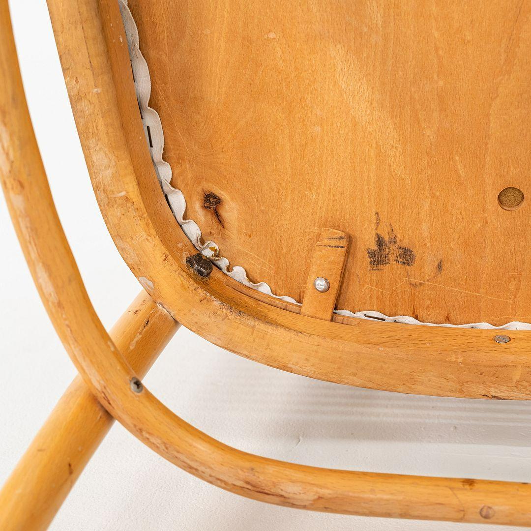 Coppia di sedie da pranzo a doghe di Praga degli anni '50, modello 811, di Josef Frank per Thonet in vendita 3