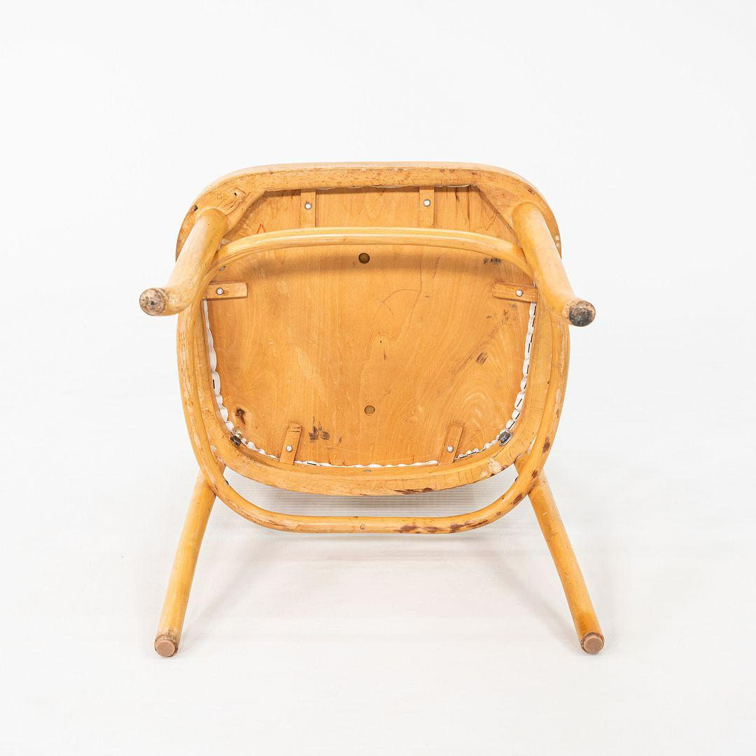 Coppia di sedie da pranzo a doghe di Praga degli anni '50, modello 811, di Josef Frank per Thonet in vendita 6