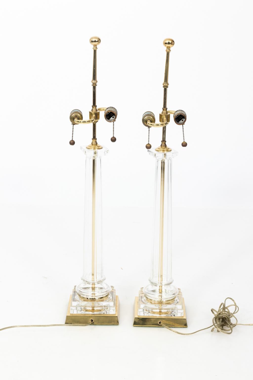1950s Pair of Chapman Neoclassical Lamps 1