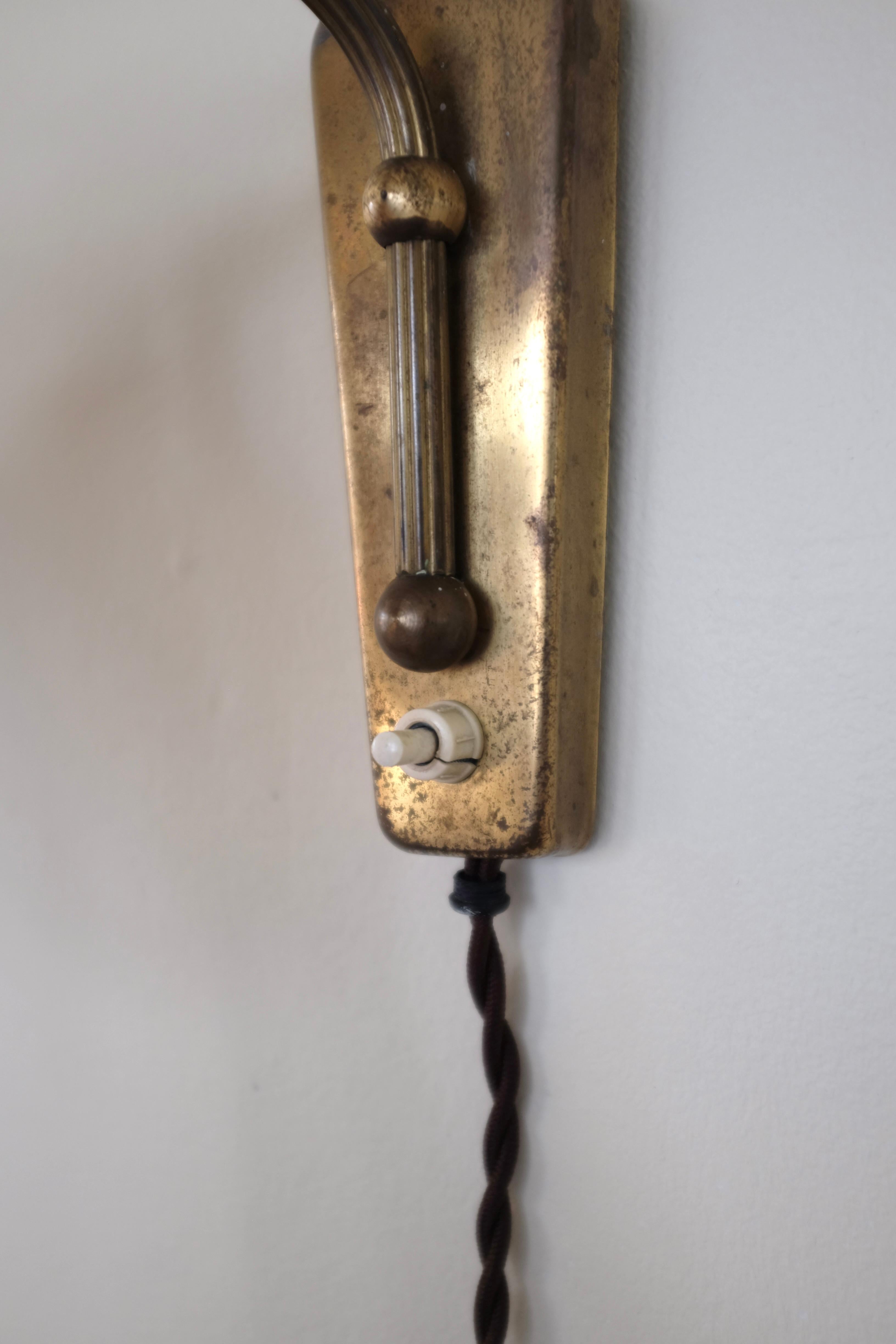 1950s pair of Danish Wall lights For Sale 4