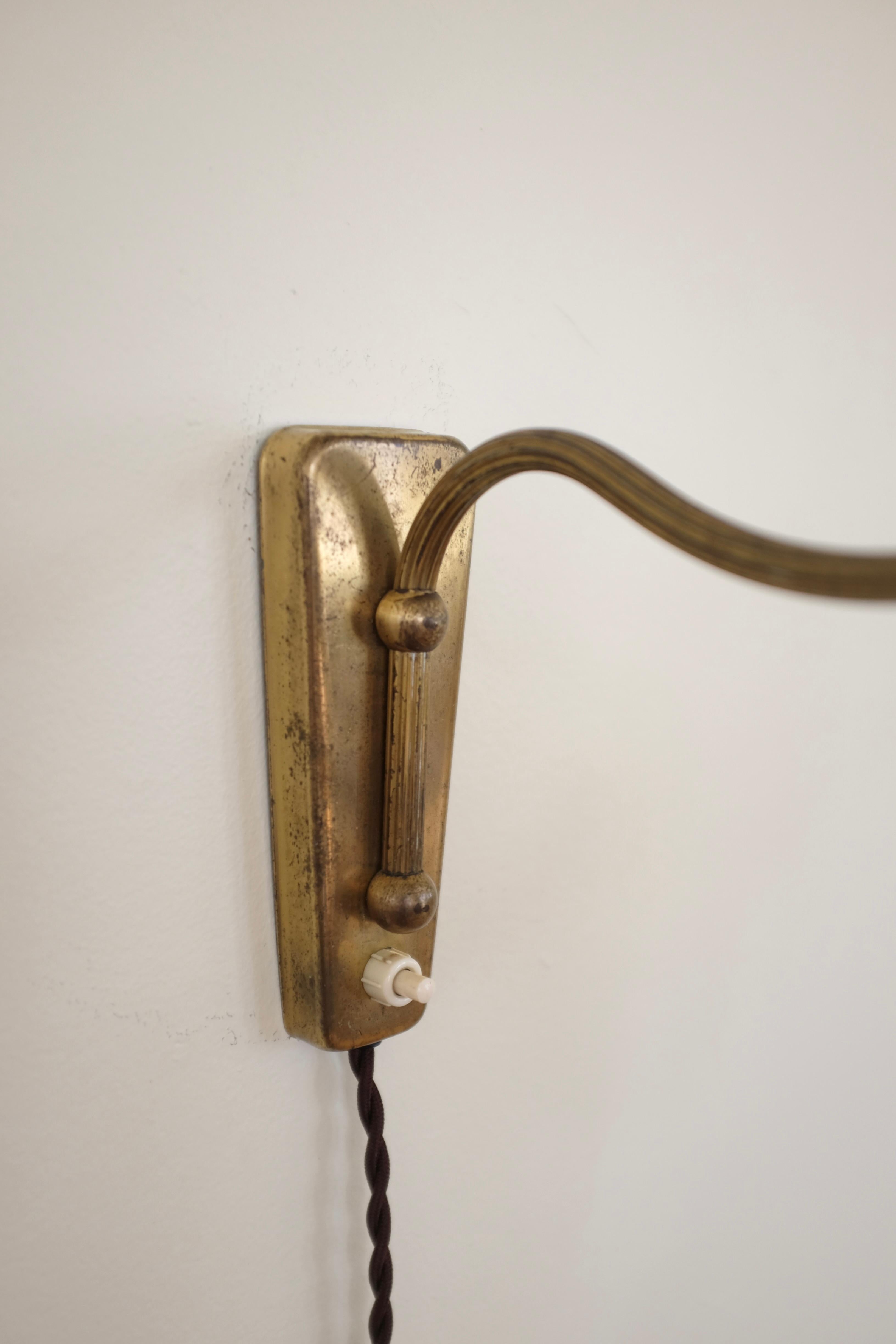 1950s pair of Danish Wall lights For Sale 6