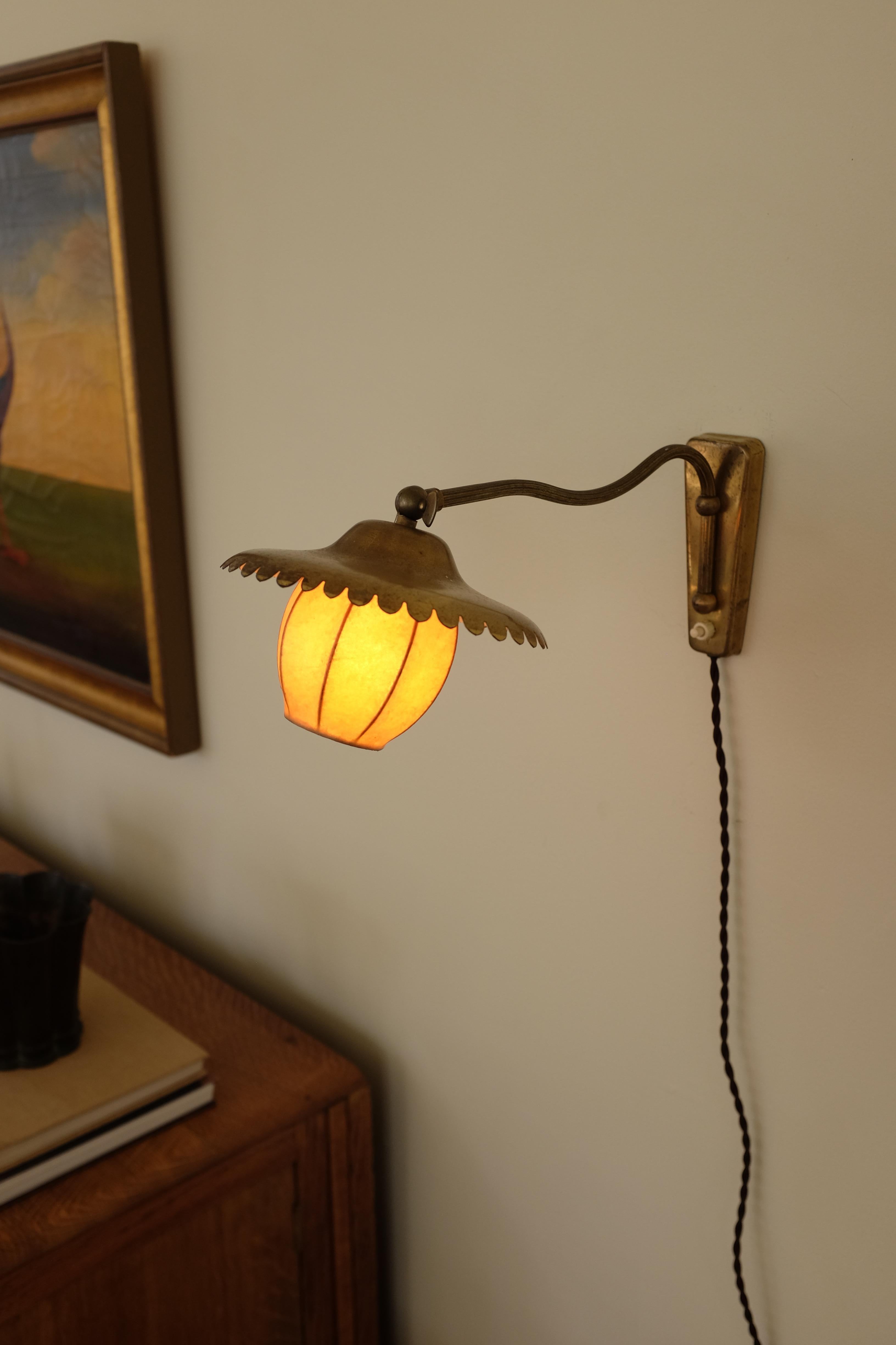 1950s pair of Danish Wall lights For Sale 8