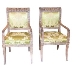 1950s Pair of Directoire Chairs