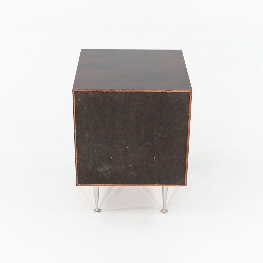 Paire de tables de nuit en palissandre à bords fins George Nelson pour Herman Miller, années 1950 en vente 3