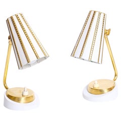 Paire de lampes de table allemandes des années 1950