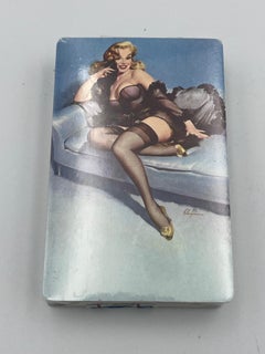 1950s Pair of Gil Elvgren Pinup Playing Cards Celest & Darlene 1 unopened in Box