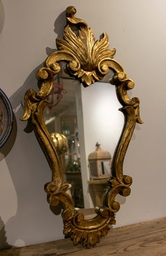 1950s Pair of Gilt Wooden Curnocopies