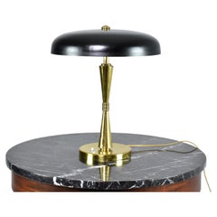 Retro 1950's Italian Metal Table Lamp