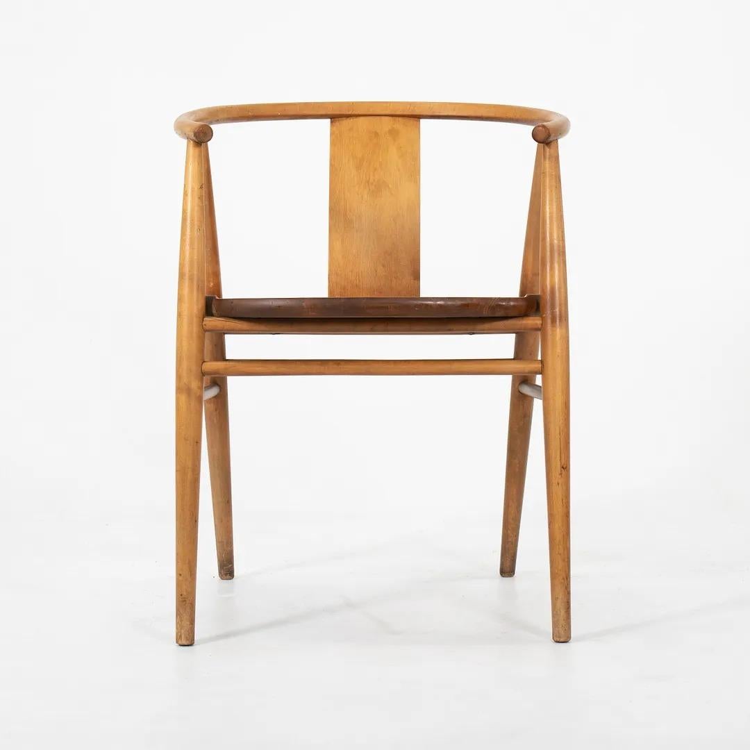 Ein Paar Lena-Sessel von Sven-Erik Fryklund für Hagafors Stolfabrik, 1950er Jahre (Holz) im Angebot