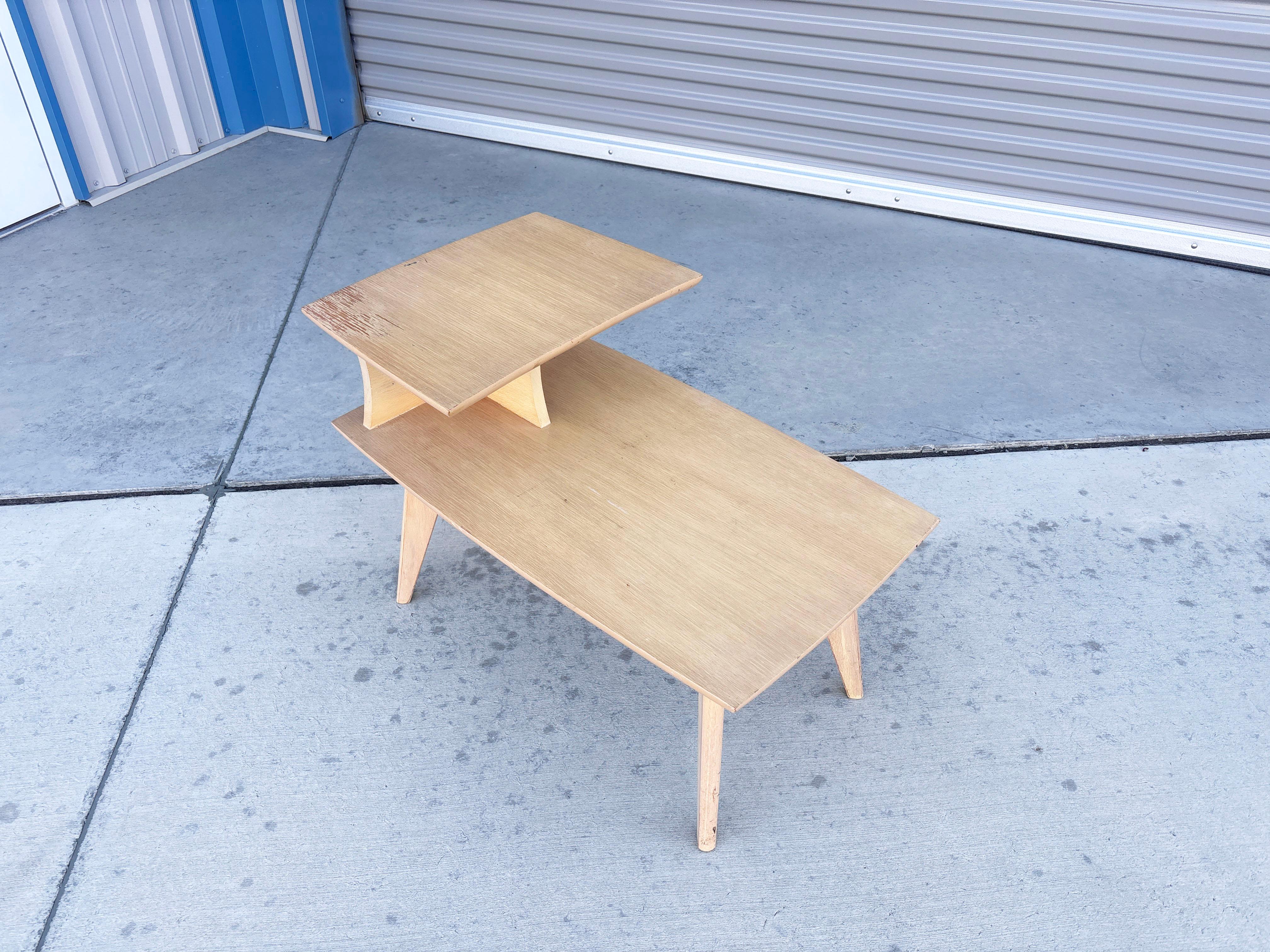 1950s Pair of Mid Century Side Table en vente 2