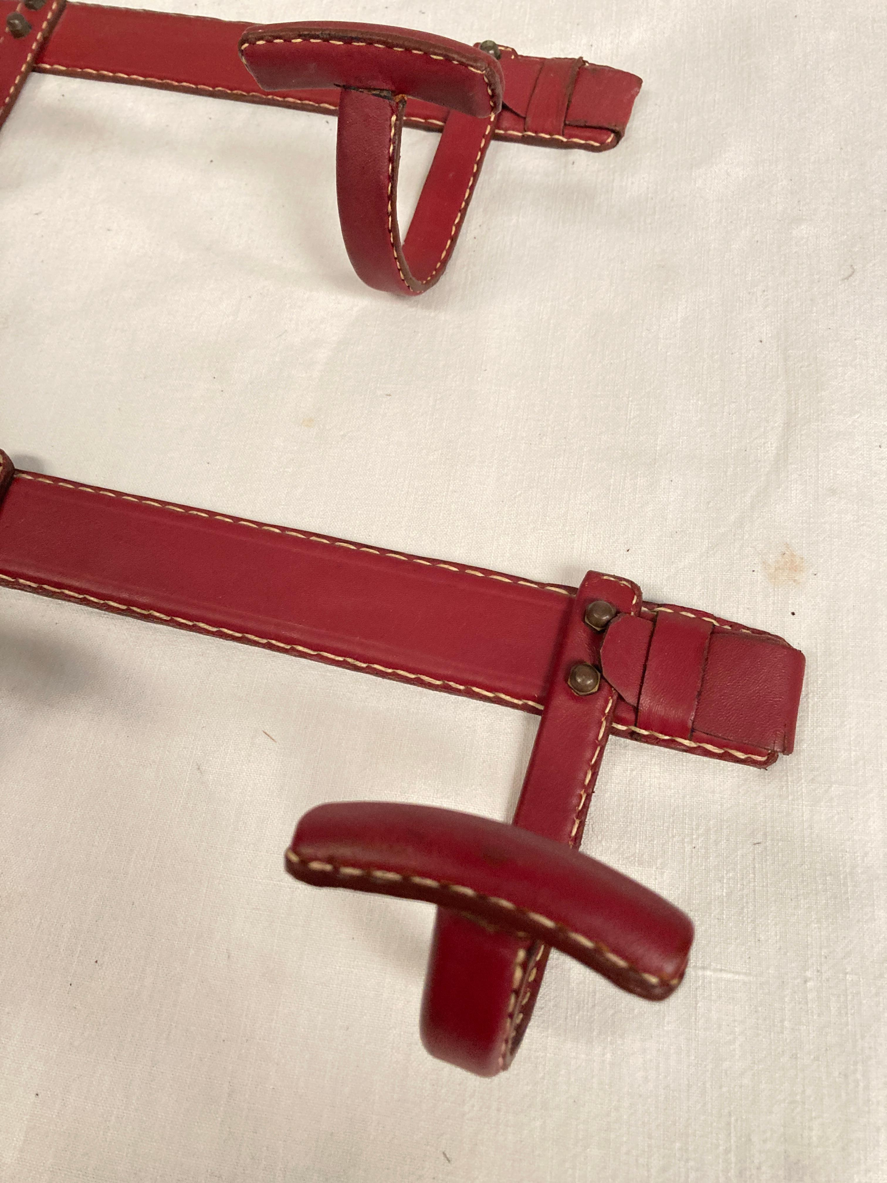 Francese Coppia di Stitch by Stitch di Jacques Adnet degli anni '50 in vendita