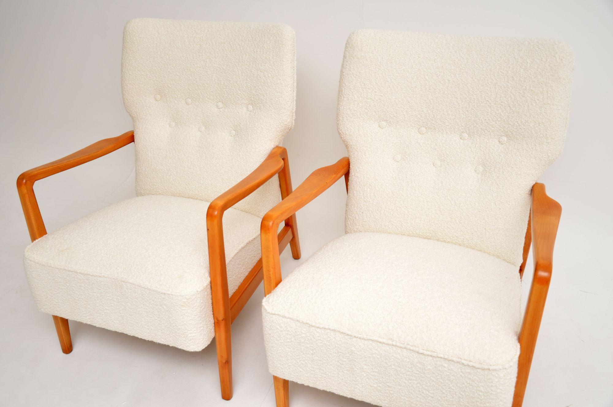 1950's Pair of Swedish Armchairs by Folke Ohlsson for Dux 1