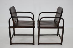 Paire de fauteuils en bois cintré Thonet des années 1930 A745 de Tatra, Tchécoslovaquie
