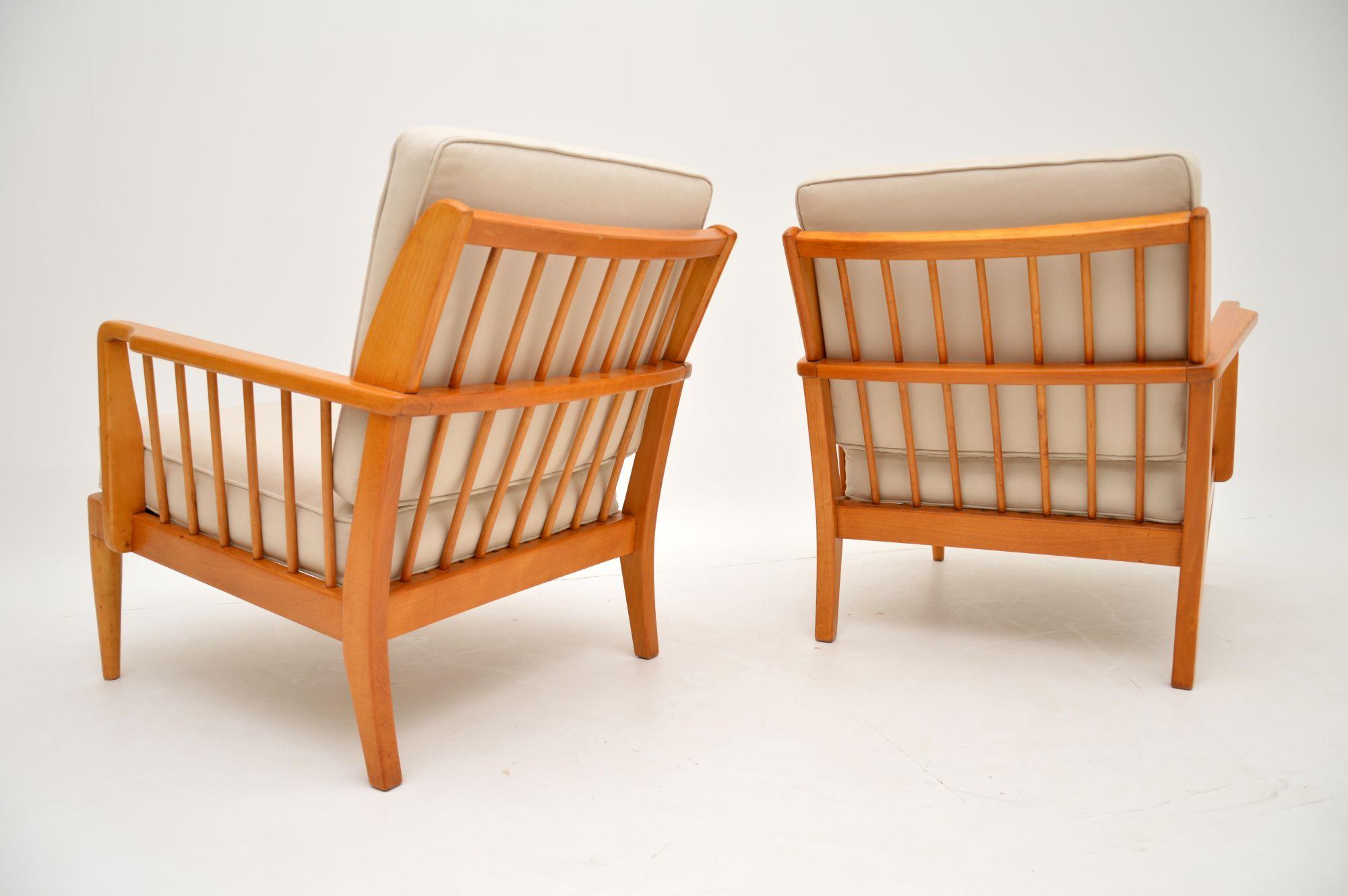 1950s Pair of Vintage Armchairs by George Stone 3