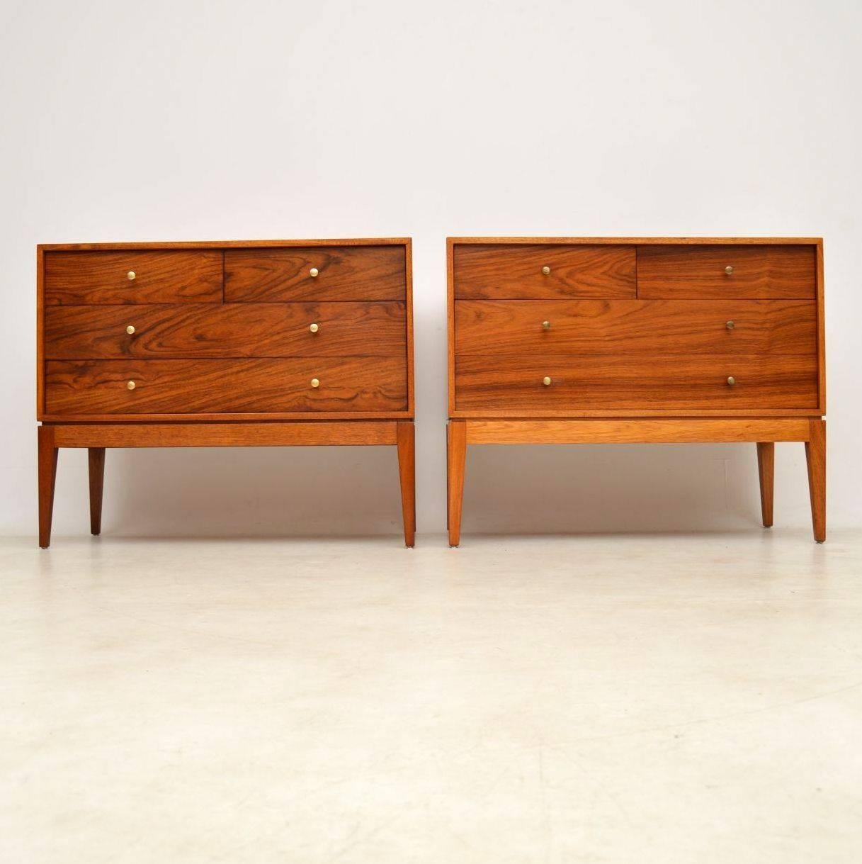 English 1950s Pair of Vintage Chests by Uniflex