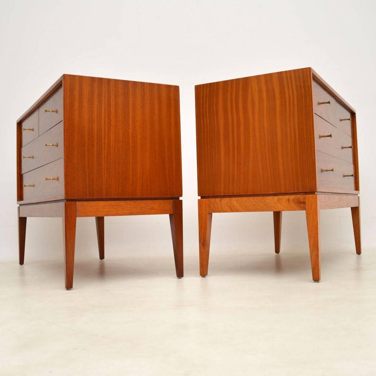 Mid-20th Century 1950s Pair of Vintage Chests by Uniflex