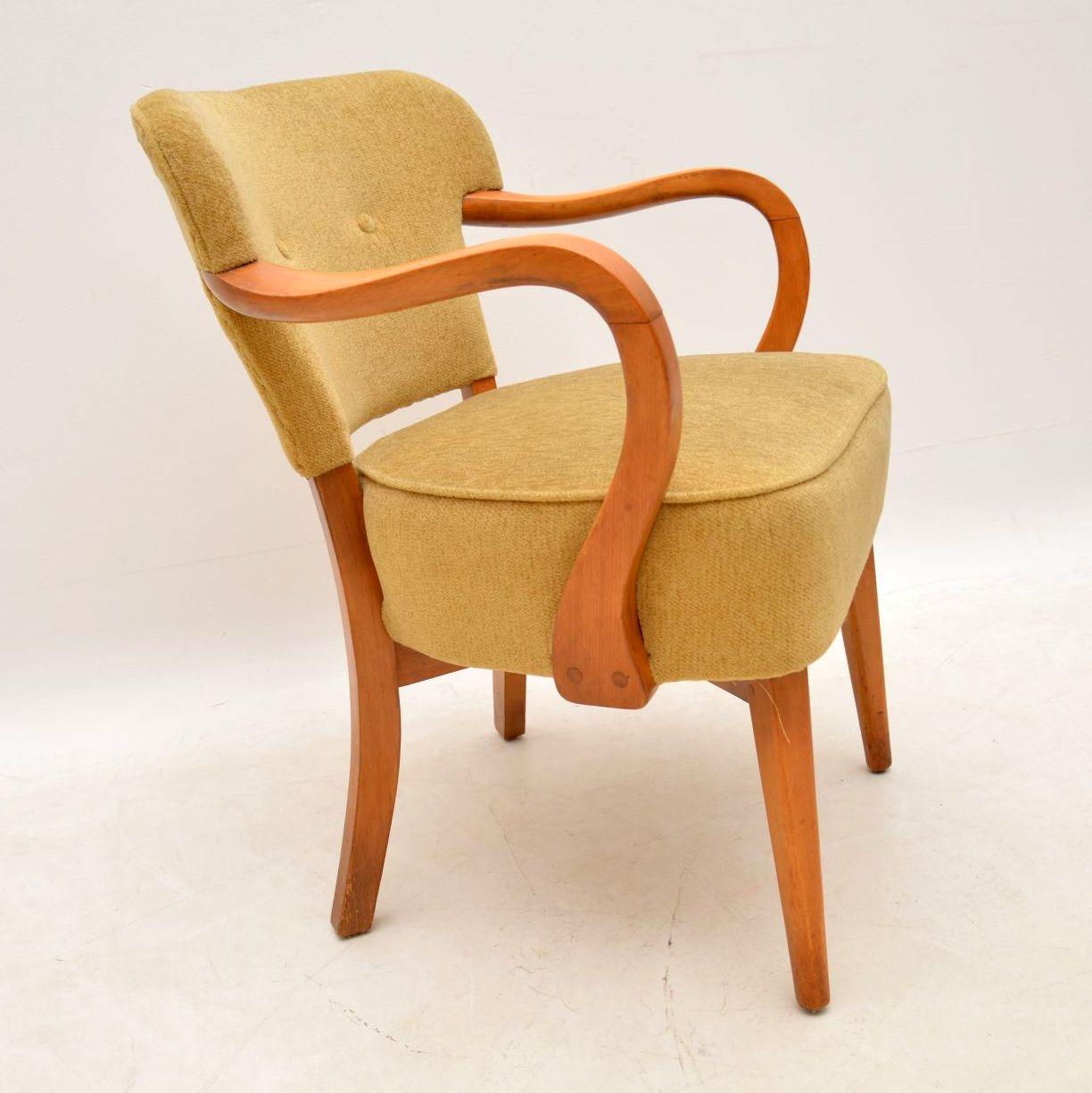 1950s Pair of Vintage Cocktail Armchairs In Good Condition In London, GB
