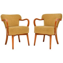 1950s Pair of Vintage Cocktail Armchairs