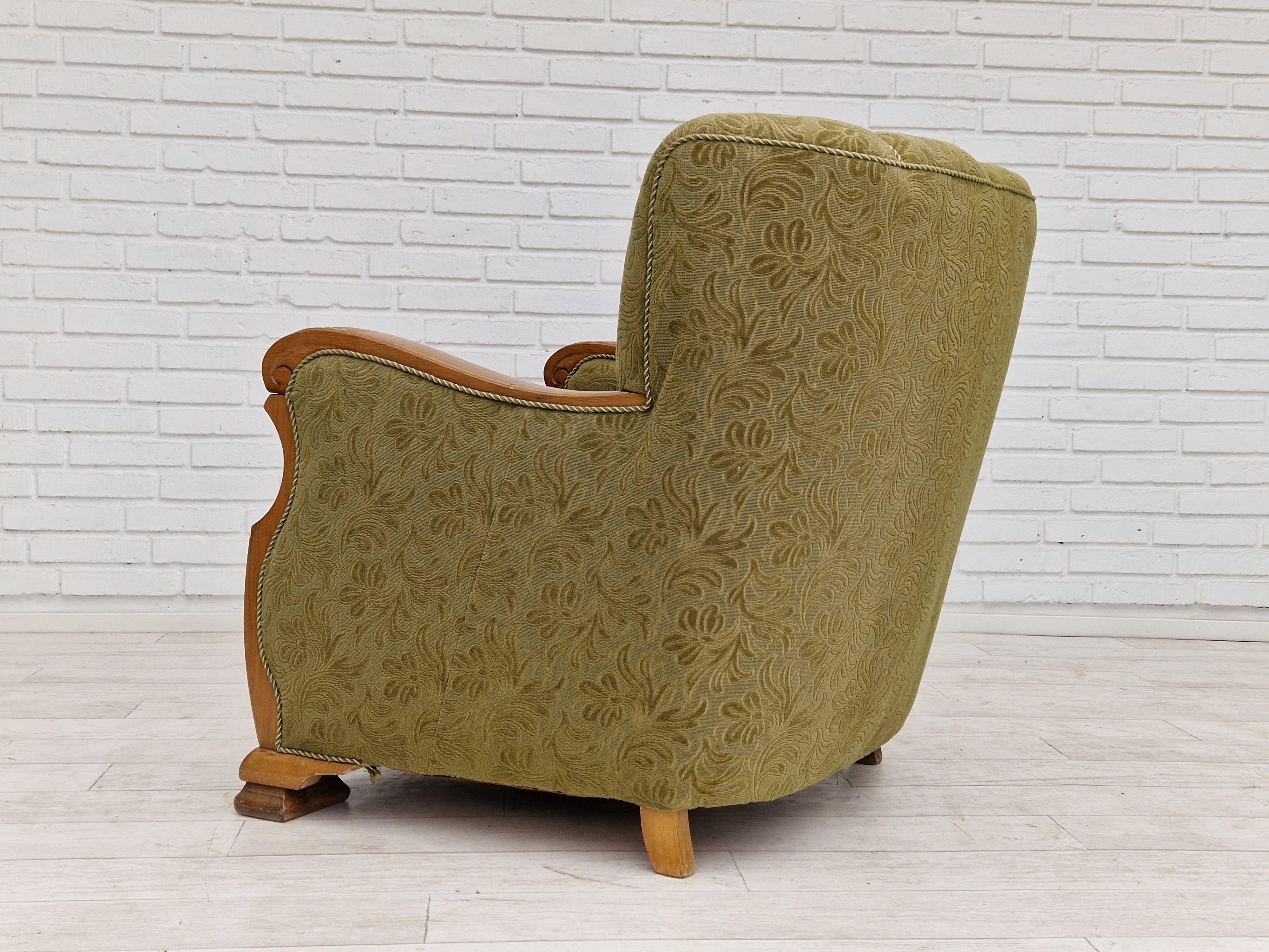 Paire de fauteuils danois vintage des années 1950, très bon état d'origine. en vente 3