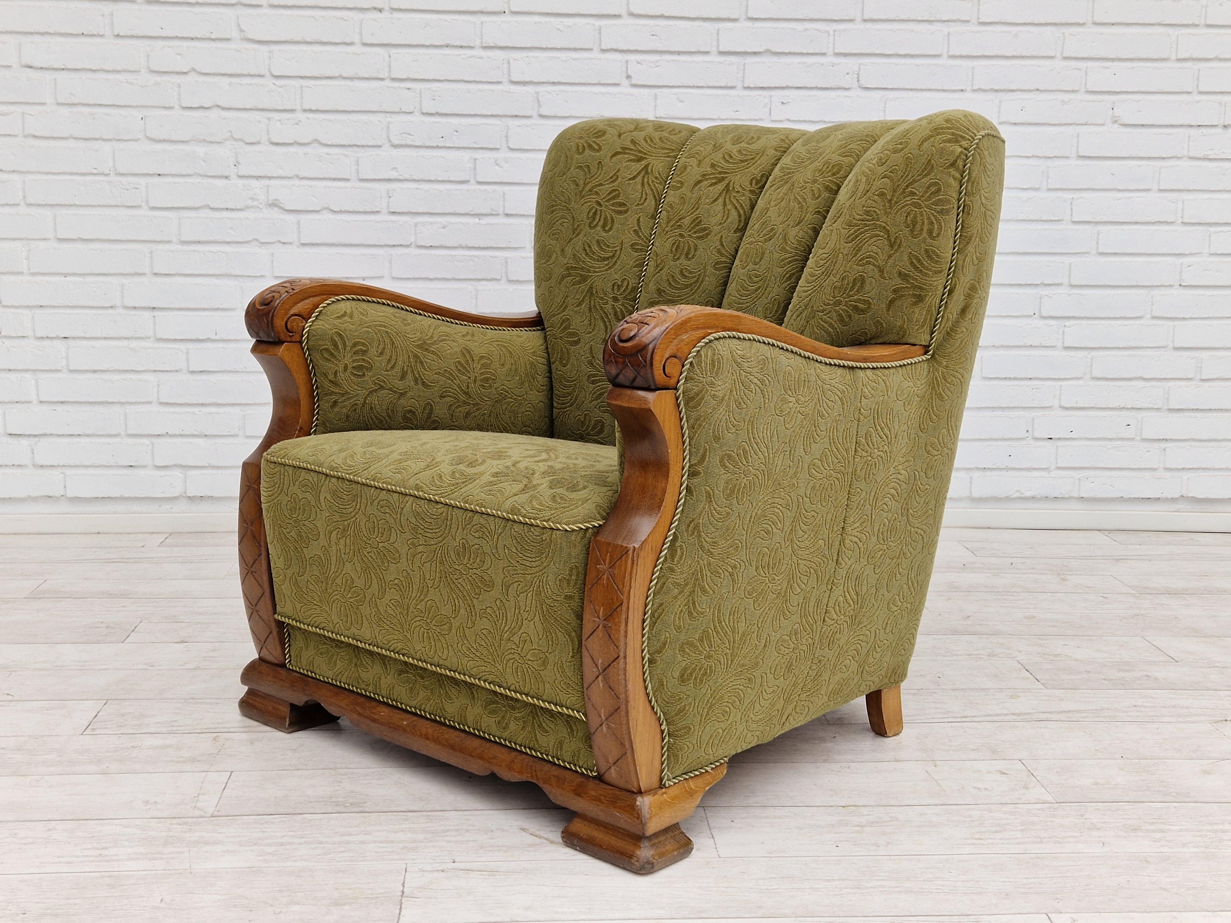 Paire de fauteuils danois vintage des années 1950, très bon état d'origine. en vente 4