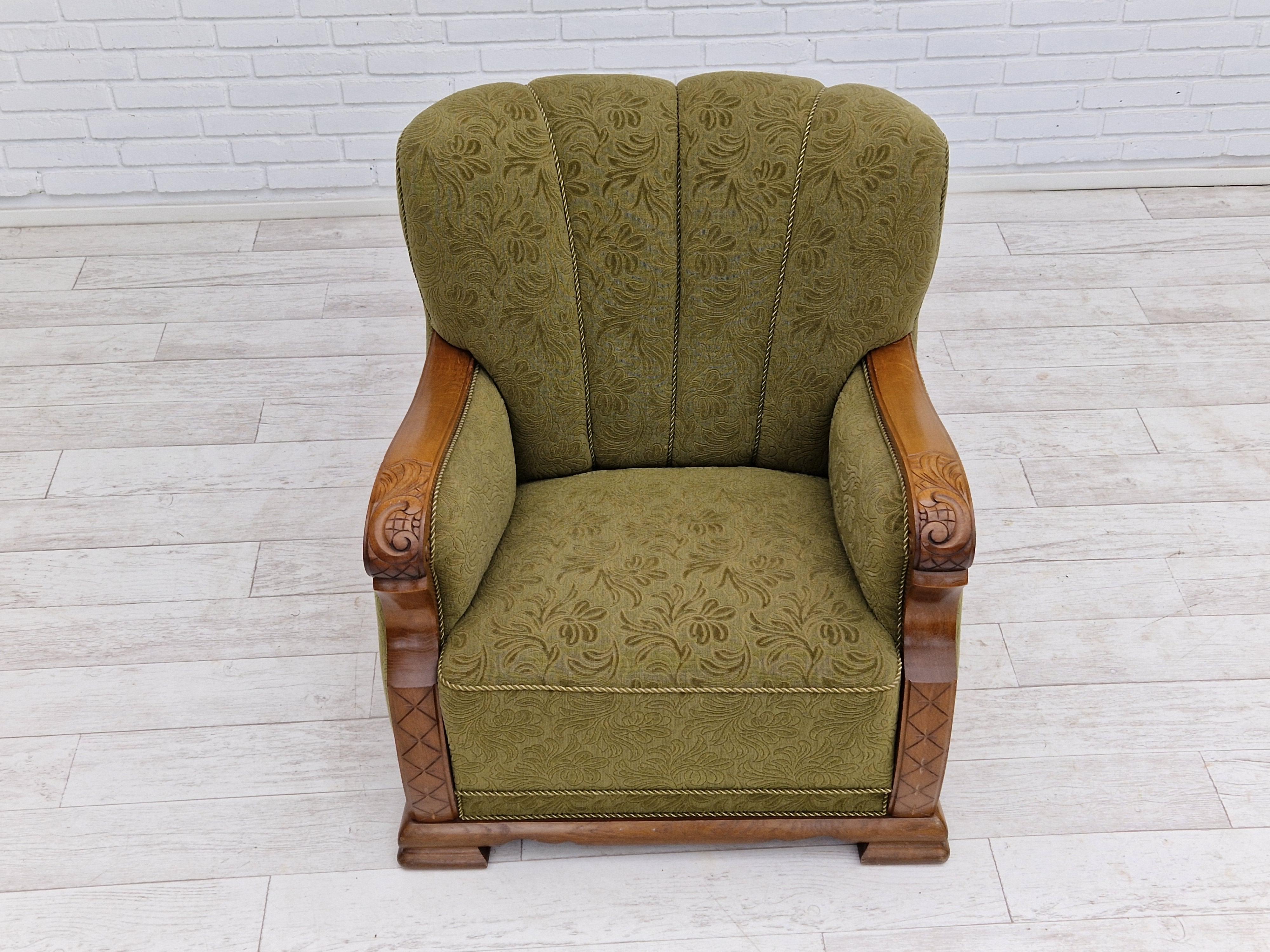 Paire de fauteuils danois vintage des années 1950, très bon état d'origine. en vente 1
