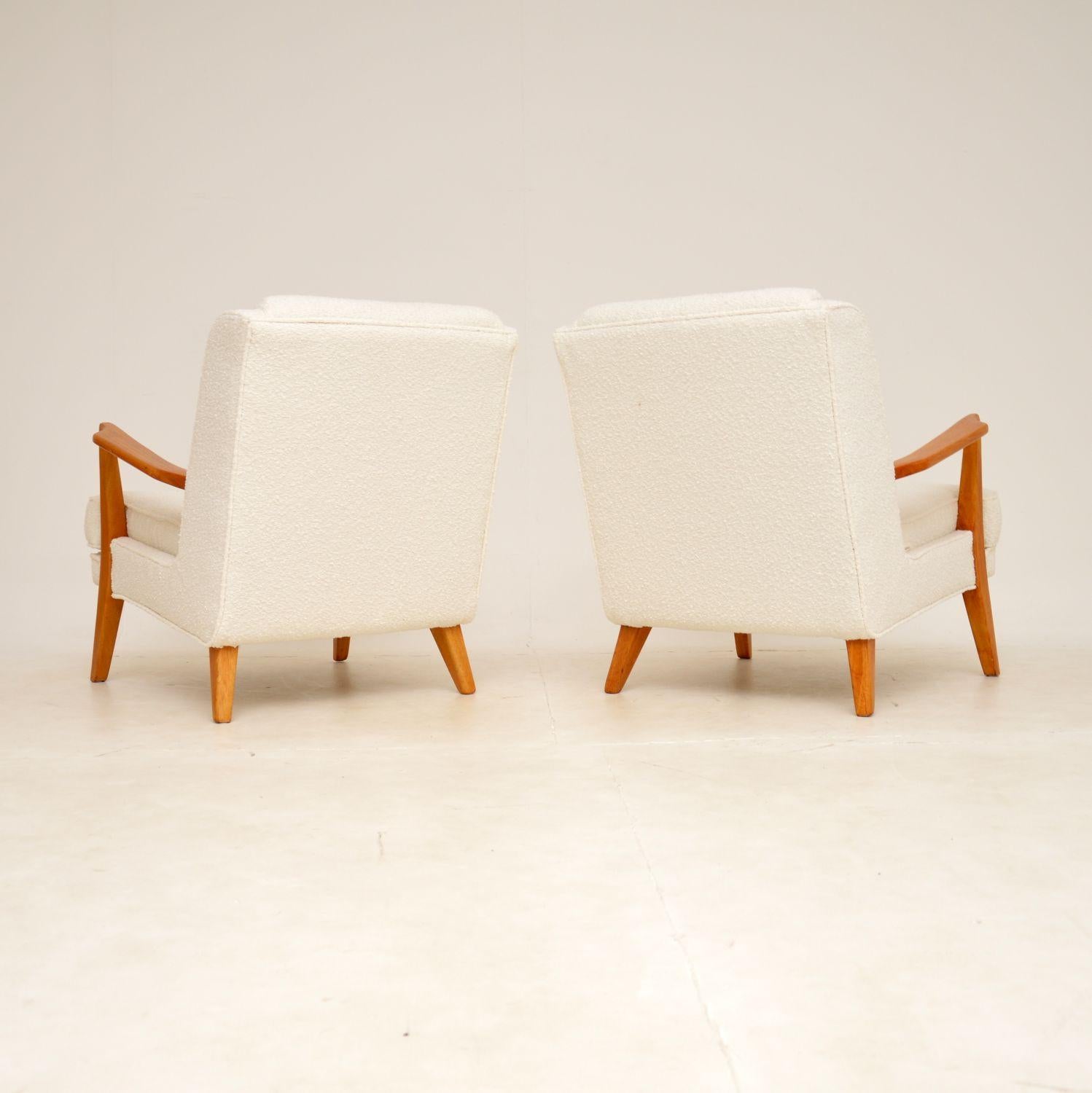British 1950s Pair of Vintage G Plan Armchairs For Sale