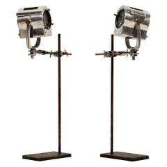 1950s Pair of Vintage Spotlights / Table Lamps