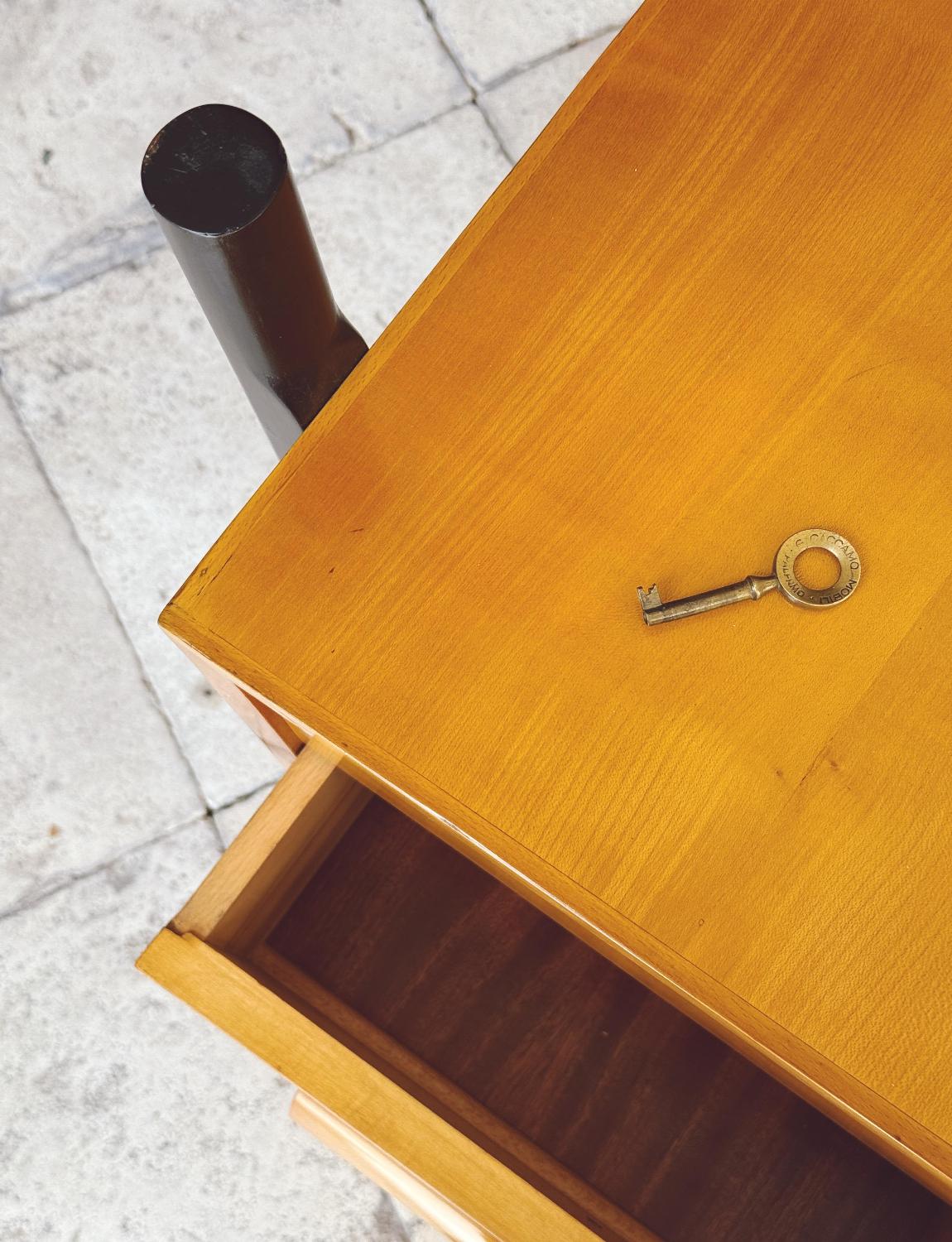 1950s 'Palermo' Desk by G. Caccamo Mobili For Sale 8