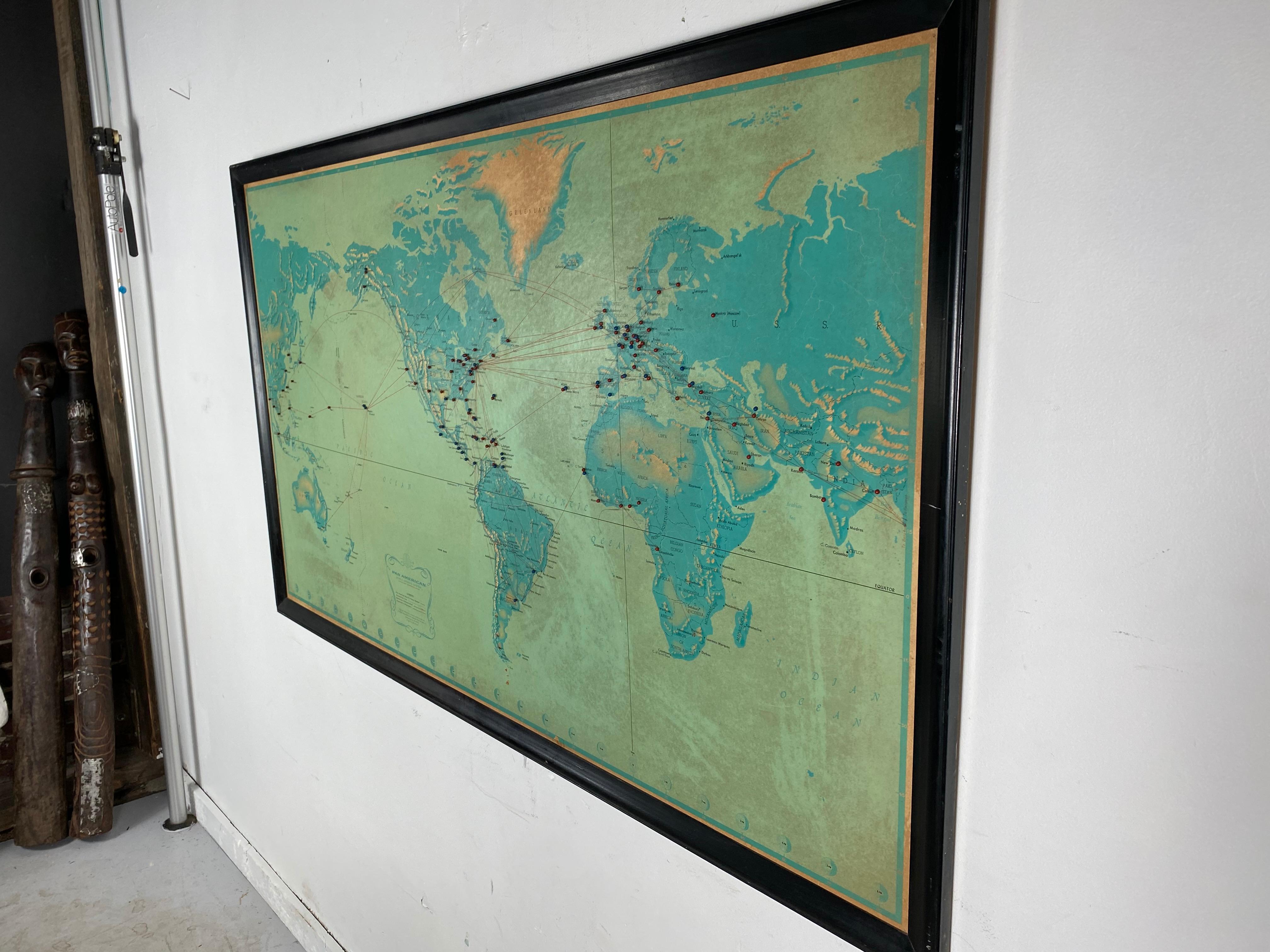 1950s world map