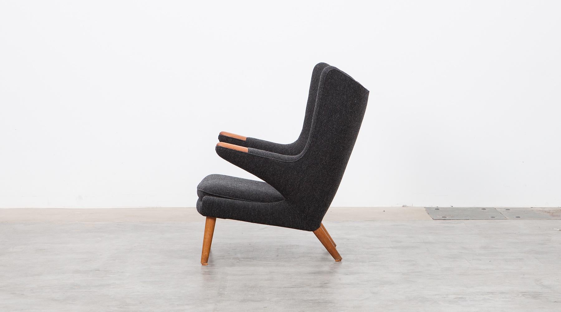 Danish 1950s Papa Bear Chair by Hans Wegner 'e'