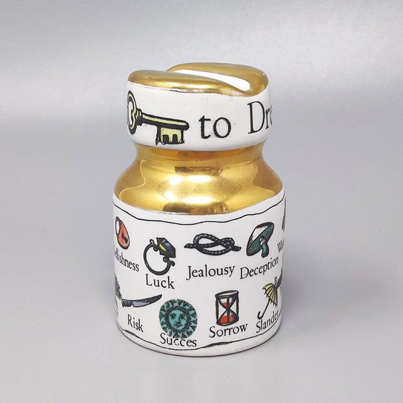 Italian 1950s Paperweight in Porcelain by Piero Fornasetti For Sale
