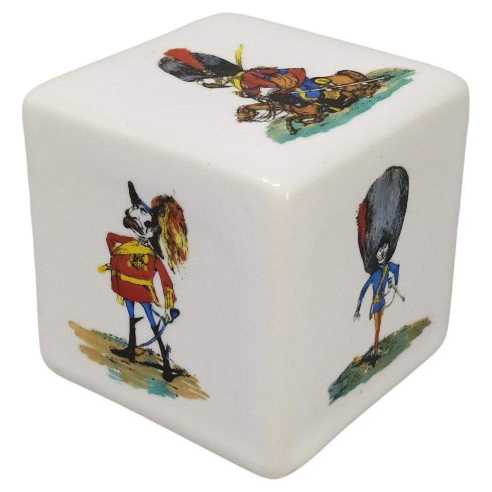 Rare Surrealist Piero Fornasetti Ceramic Eyeball Paperweight, Italy, 1960s at 1stDibs